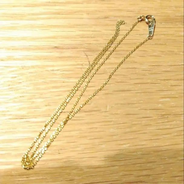 K14イエローゴールド 14金 幅0.9mmチェーン 41cm /K18 K10