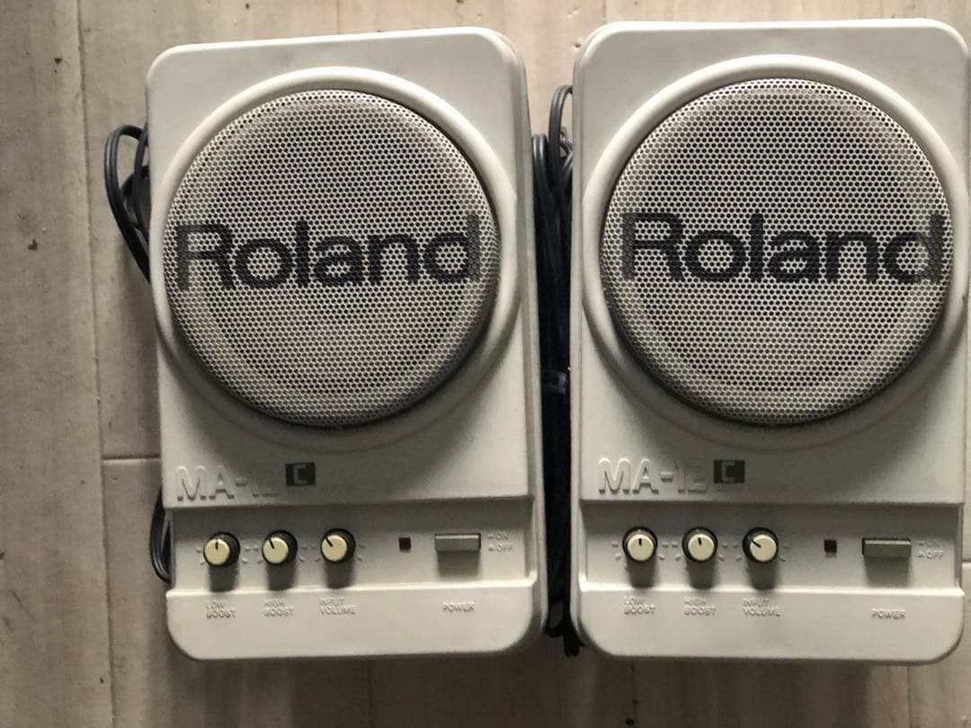 Roland MA-12Cスピーカー Micro Monitor 2台