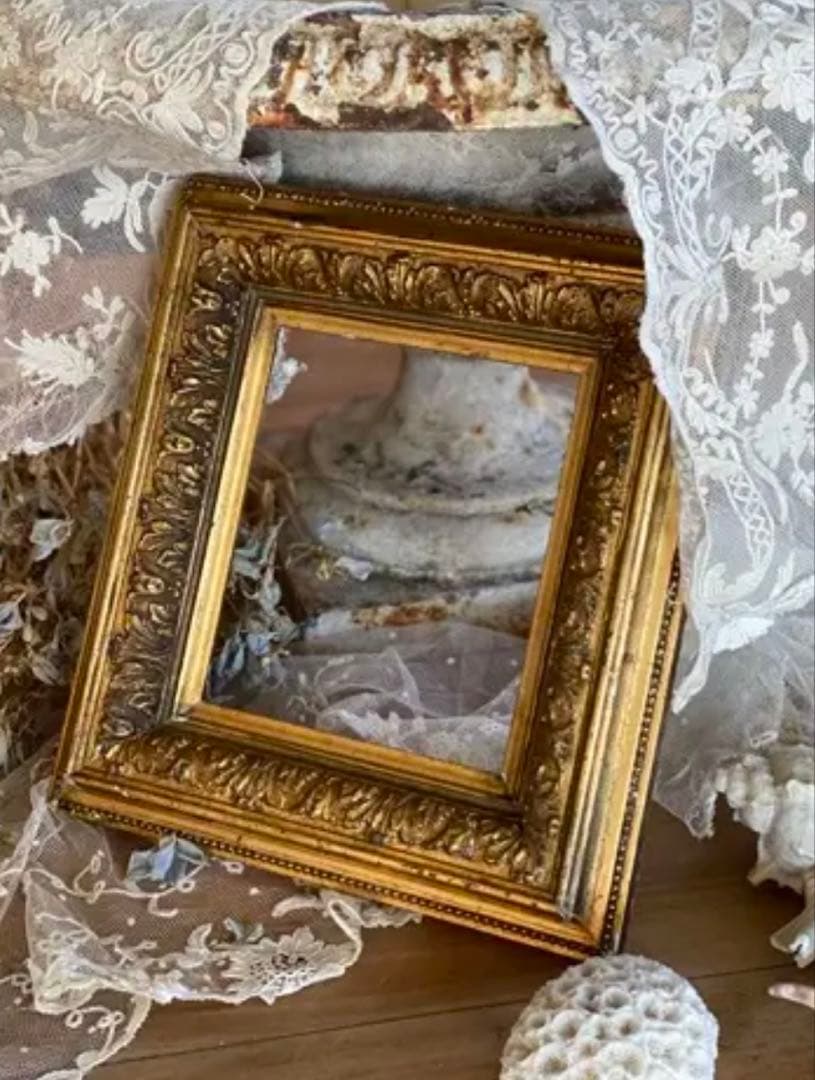 タイムセール　アンティーク　フレーム　デコラティブ　フランス　額縁　希少