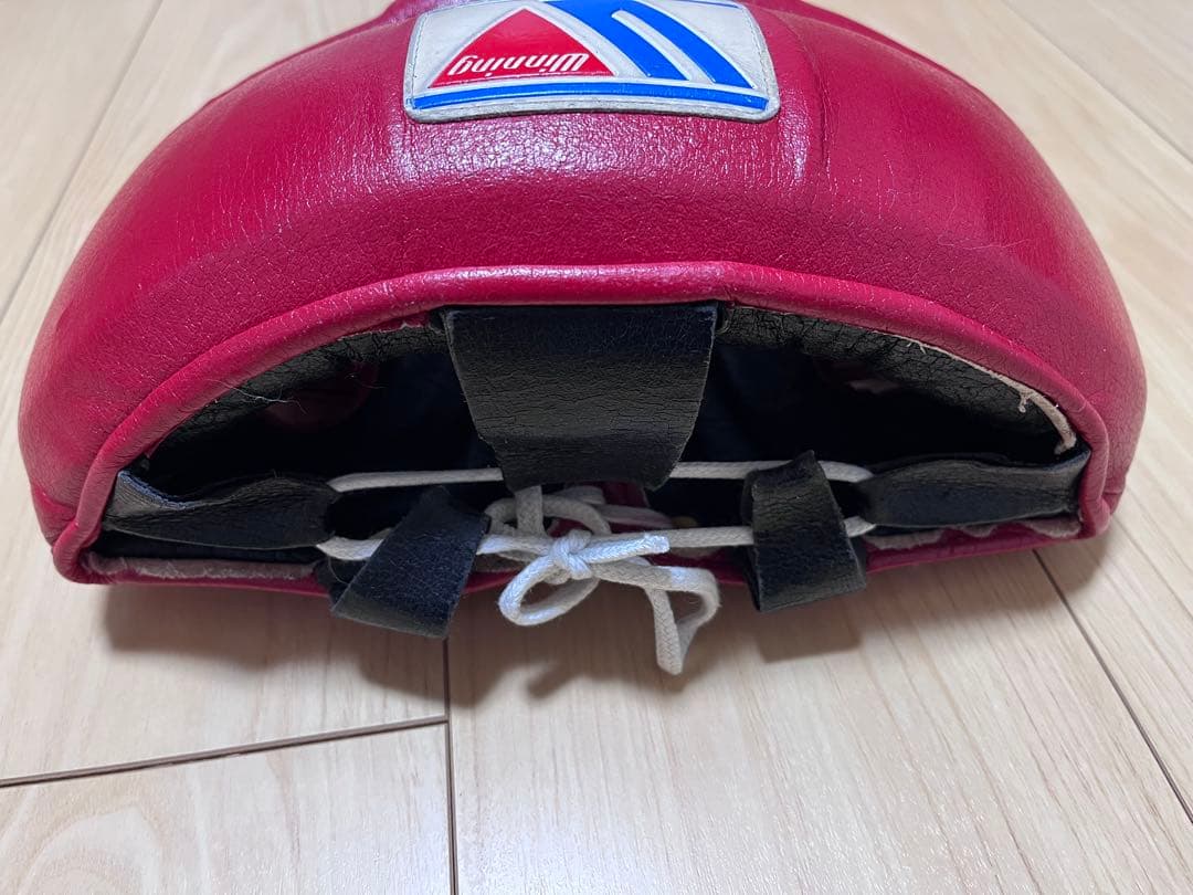 Winning ボクシングヘッドギア 赤