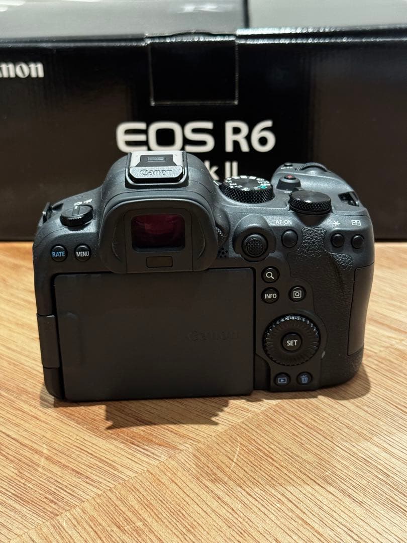 【美品】Canon EOS R6 Mark II 本体/ ケージ付き