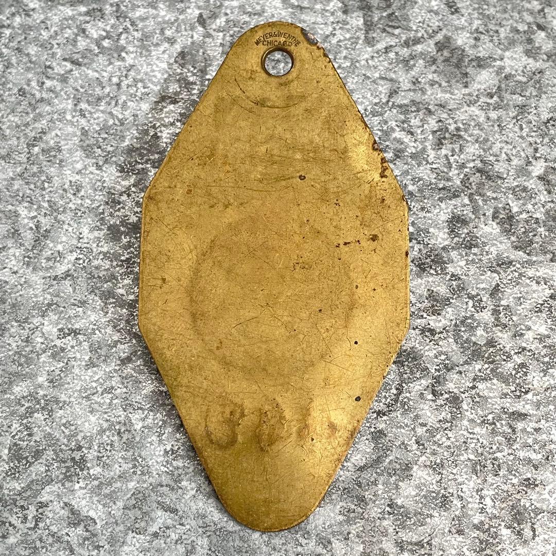 アメリカ製USAヴィンテージ モーテル ホテル キー 449 イリノイ