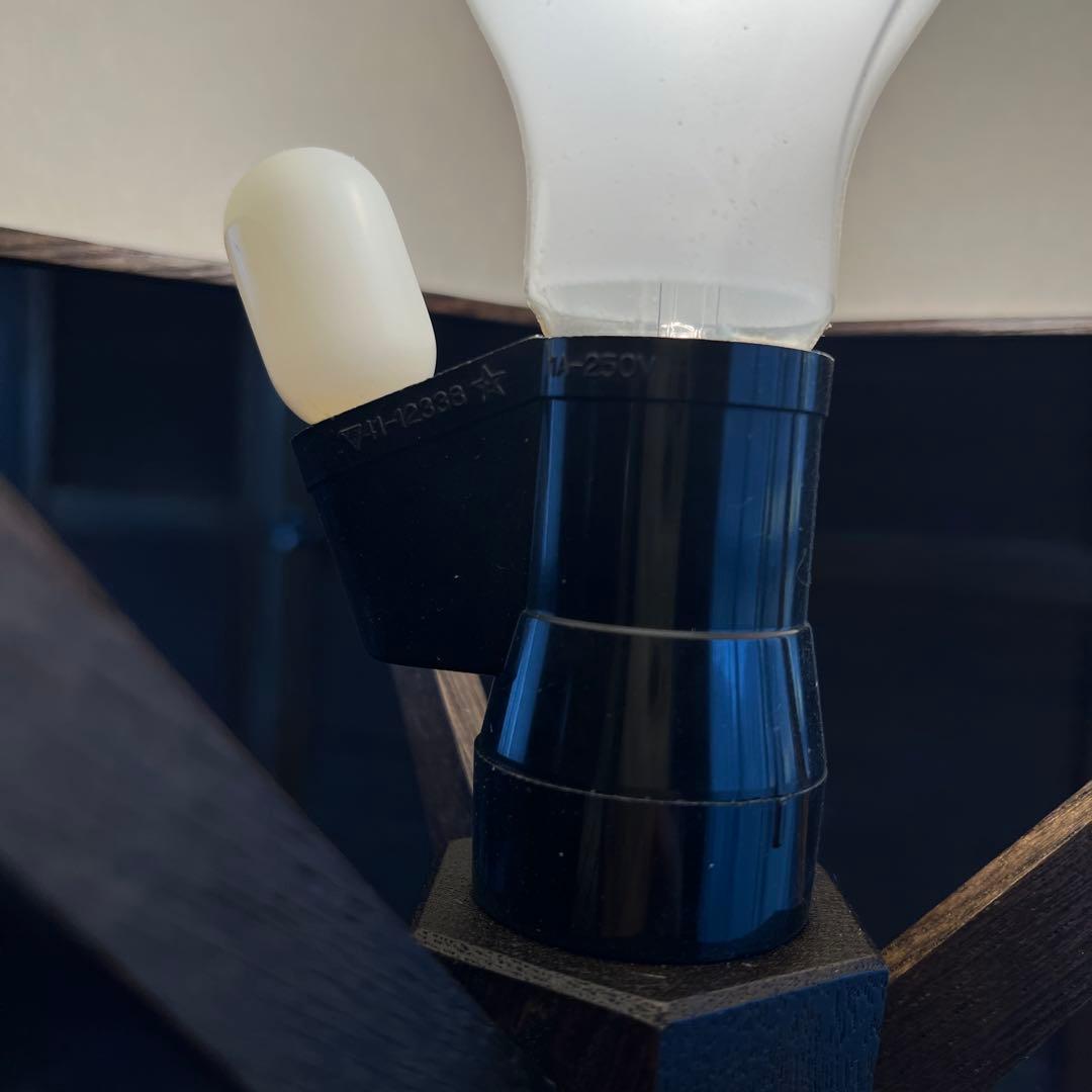 戸塚刺繍　和風風景画ランプ