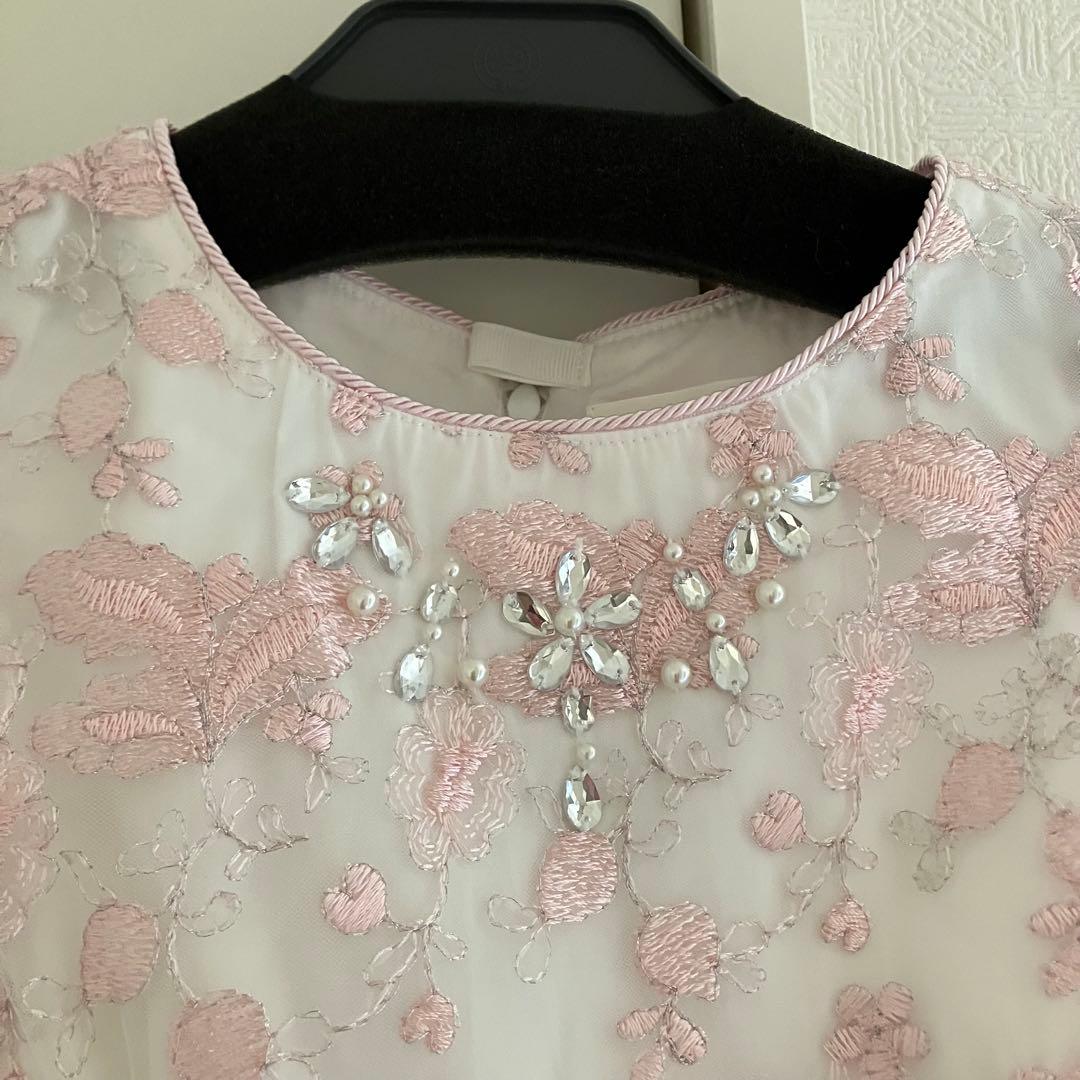 【美品】Mezzo Piano メゾピアノ ドレス 130cm 入学式・卒園式