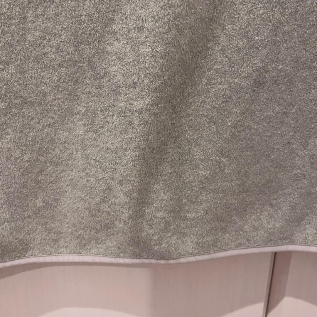 DANTON ショート丈　フリース　カラーレスベスト 38