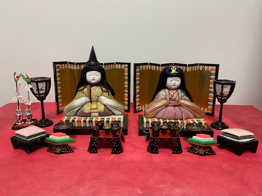 木目込ひな人形セット