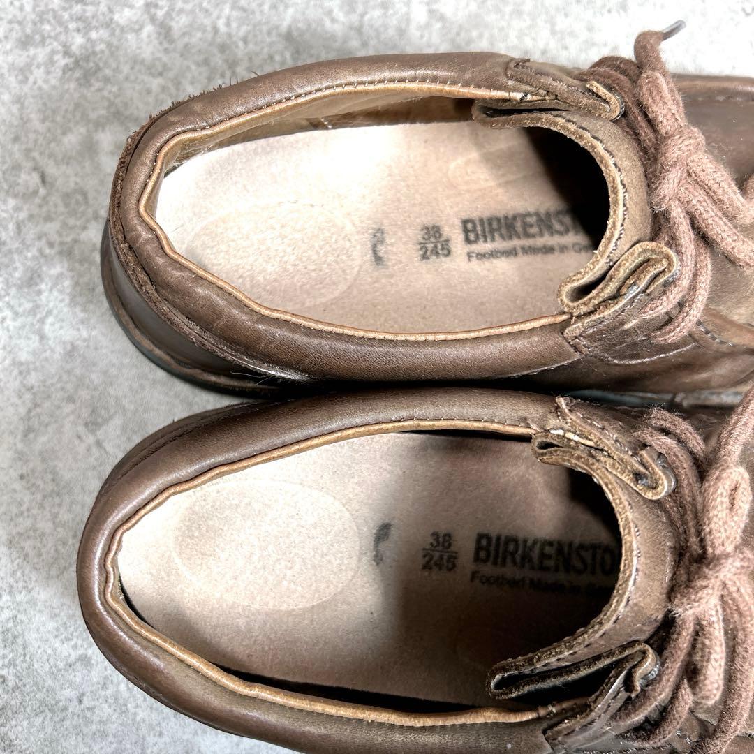 美品✨【ビルケンシュトック】パサデナ/ナロー幅/革靴/コンフォートシューズ/茶色