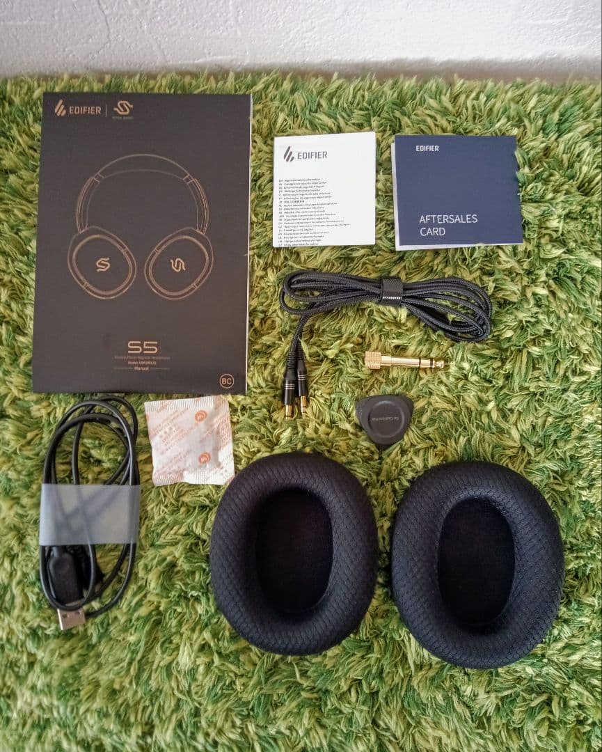 【美品】EDIFIER STAX SPIRIT S5 ワイヤレスヘッドホン