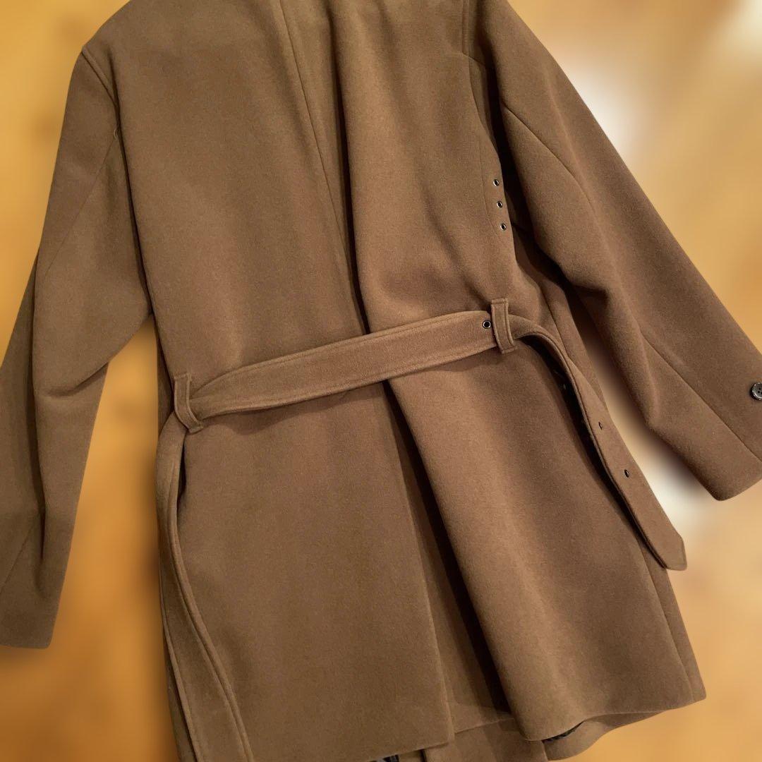 【EGO TRIPPING】STAND-FALL COLLAR COAT
