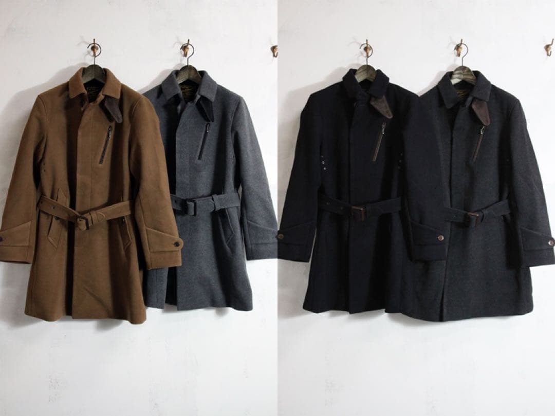 【EGO TRIPPING】STAND-FALL COLLAR COAT