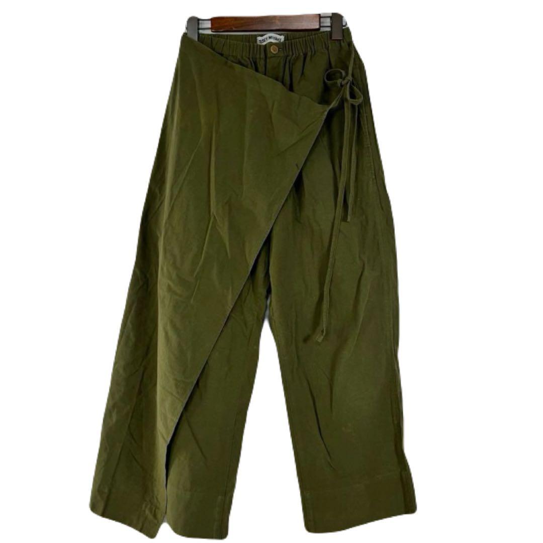 パンツ 12ss issey miyake wrap pants