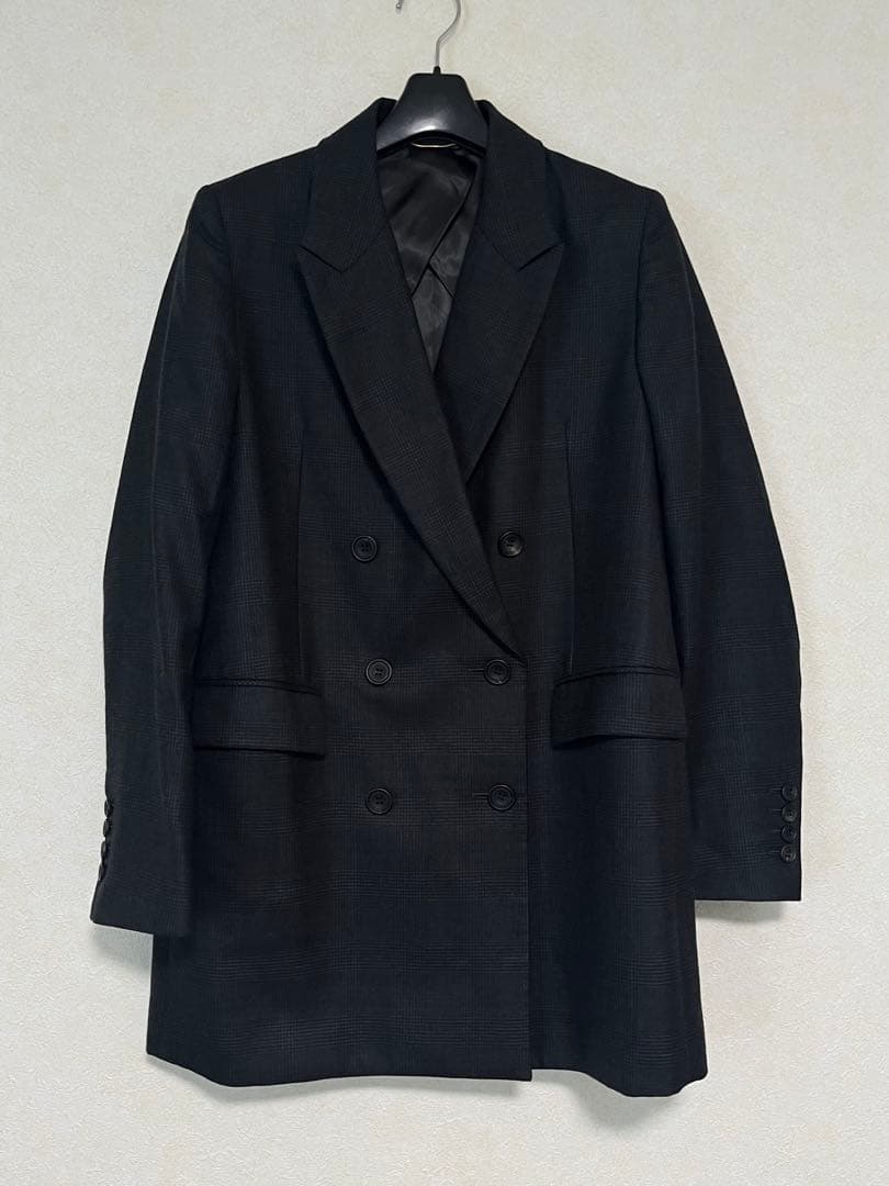 Deuxieme Classe relax ジャケット　グレンチェック