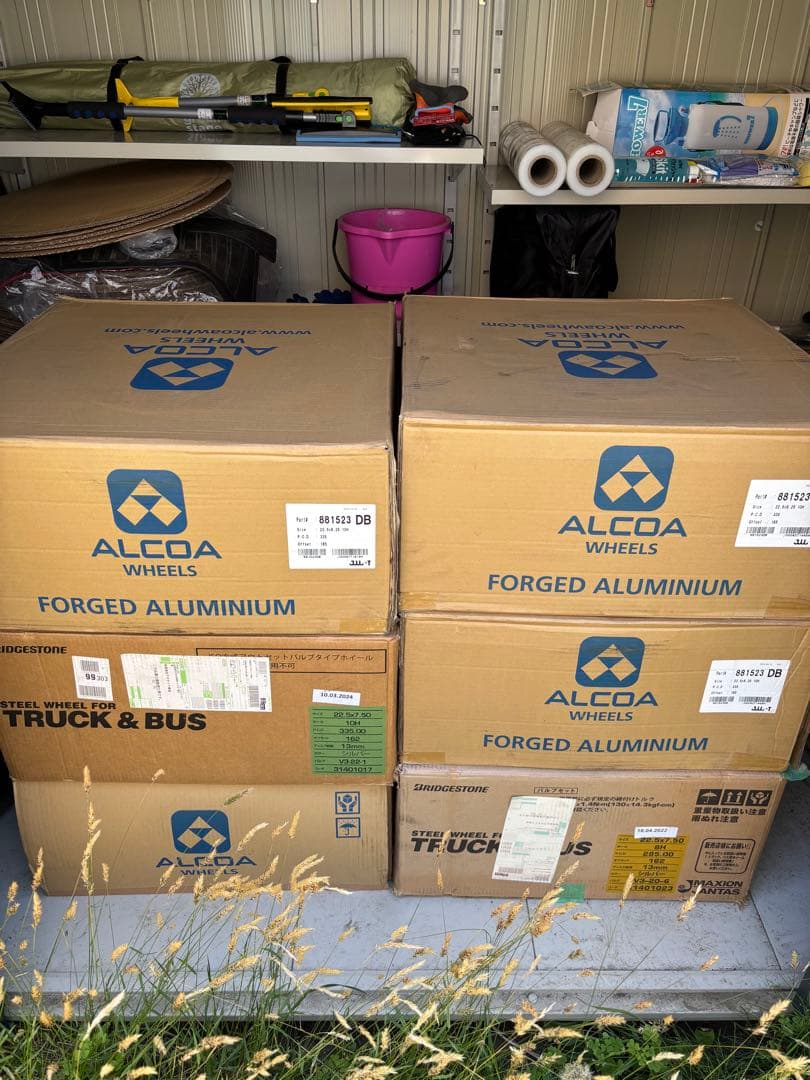 アルコア　アルミホイール　リア外側用1本