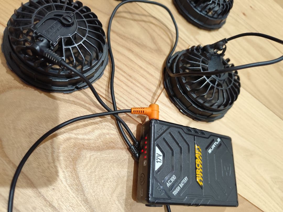 バートル　ファン　バッテリー２セット