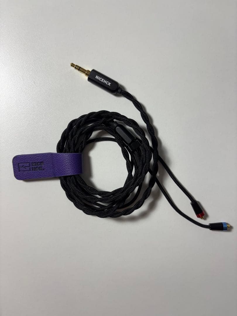 nicehck EBX25Ti 3.5mm 有線イヤホン