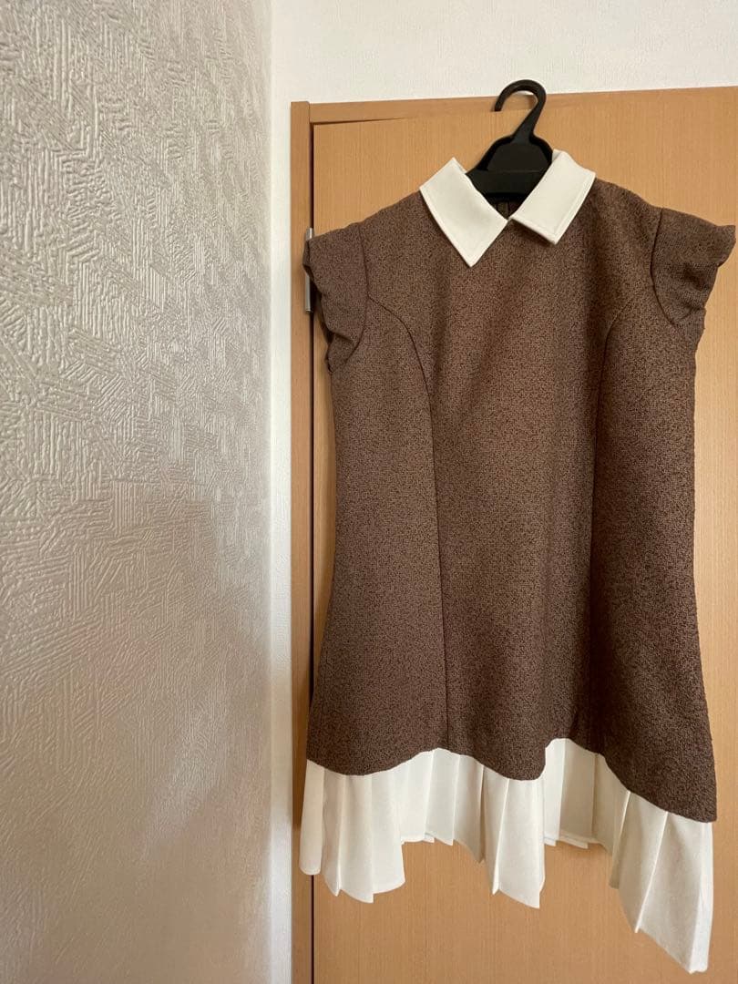 ワンピース The toe Leopold Tweed Dress