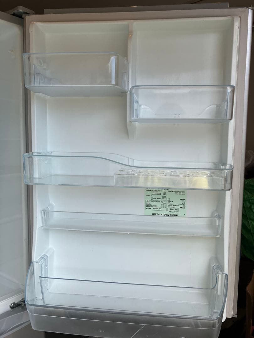 18年式411L TOSHIBA 冷蔵庫 GR-M41G(S) 東芝冷蔵庫冷凍庫