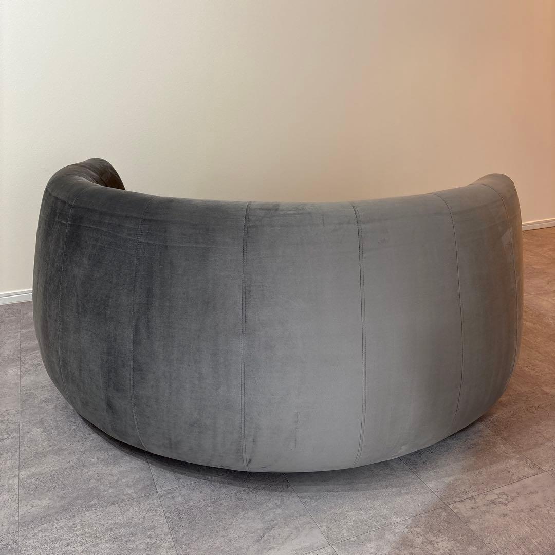 NOCEソファCIRCLE 2人掛け グレー