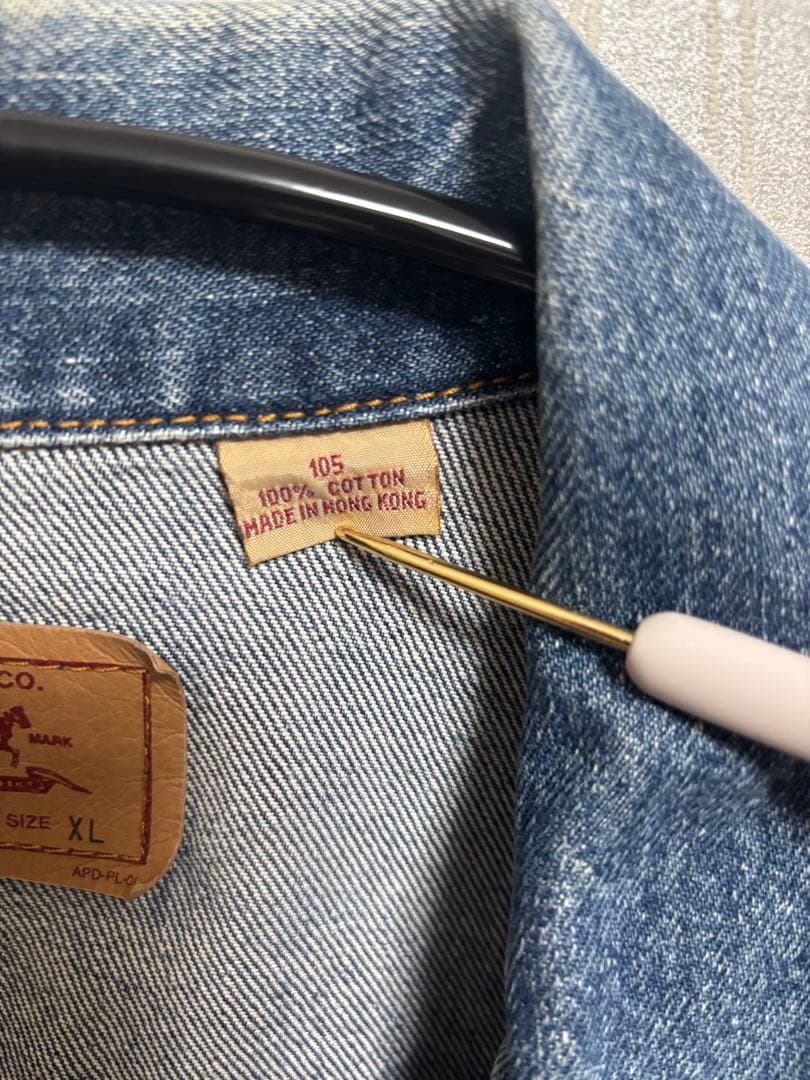 Levi's 70506 デニムジャケット 香港製 XL
