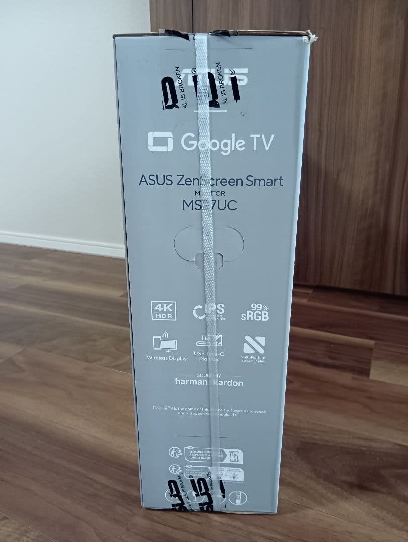 ASUS ZenScreen SmartMONITOR MS27UC 新品未開封