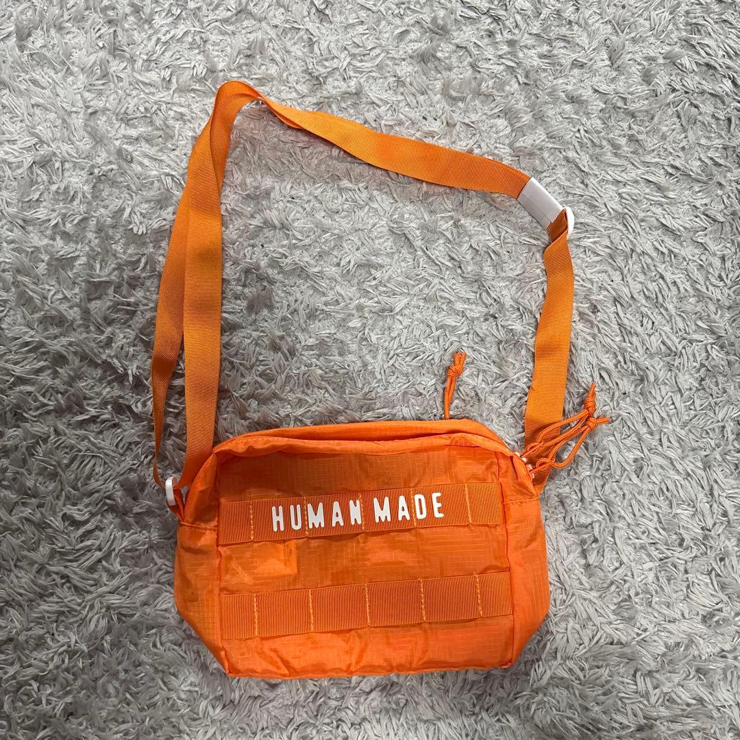 HUMAN MADE オレンジ ショルダーバッグ