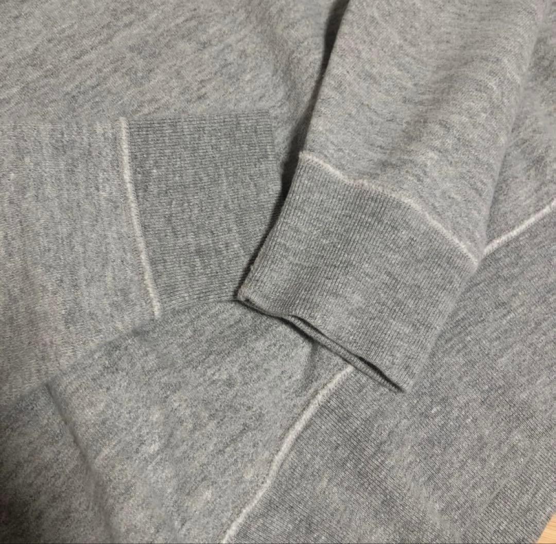 Size【M】butcher products HALF ZIP SWEAT