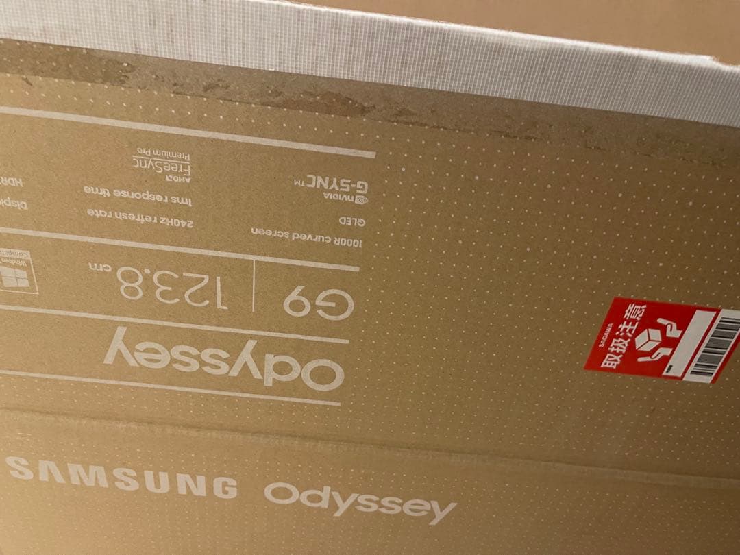 Samsung 49 インチ Odyssey G9 ゲーミング モニター