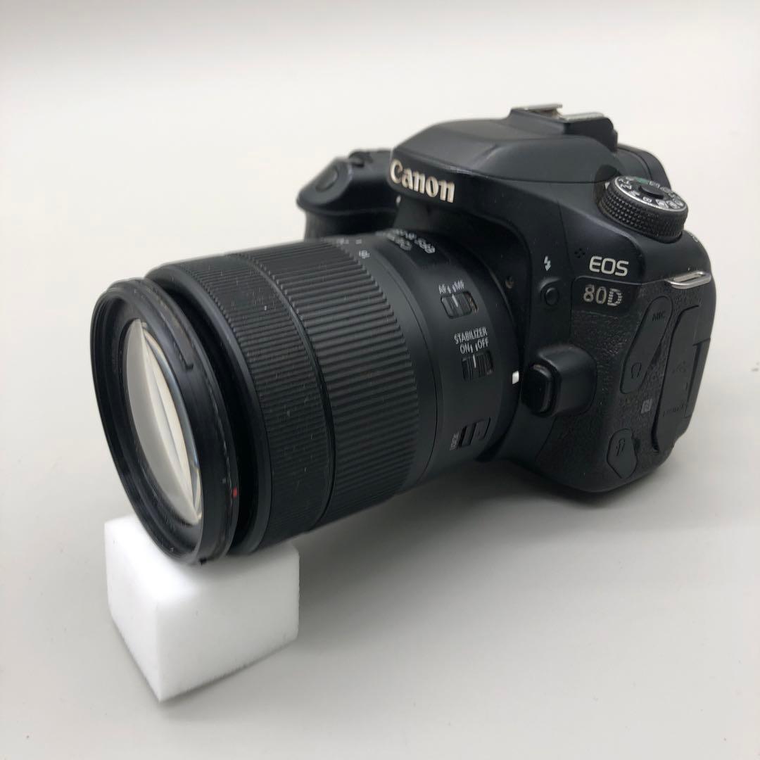 【美品】Canon デジタル一眼レフカメラ EOS 80D レンズ　K