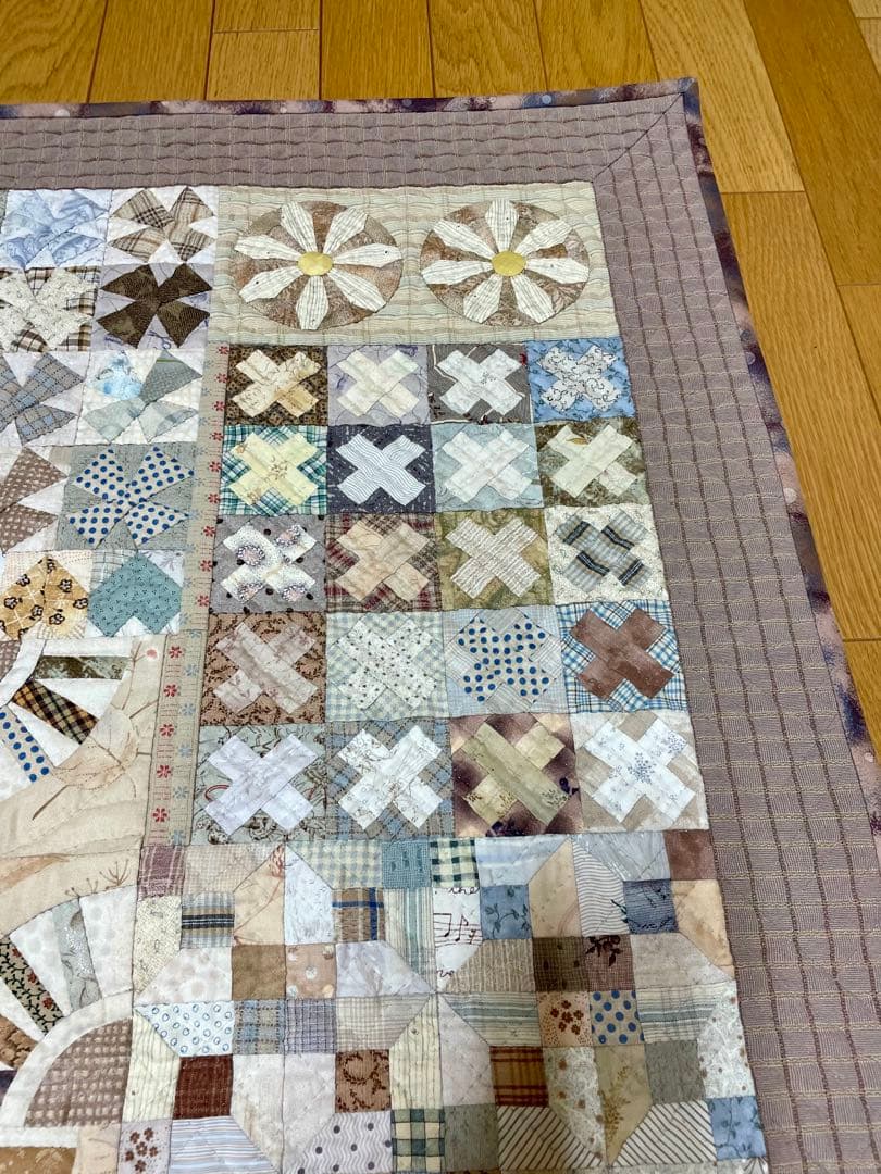 パッチワークキルト タペストリー　サンプラー