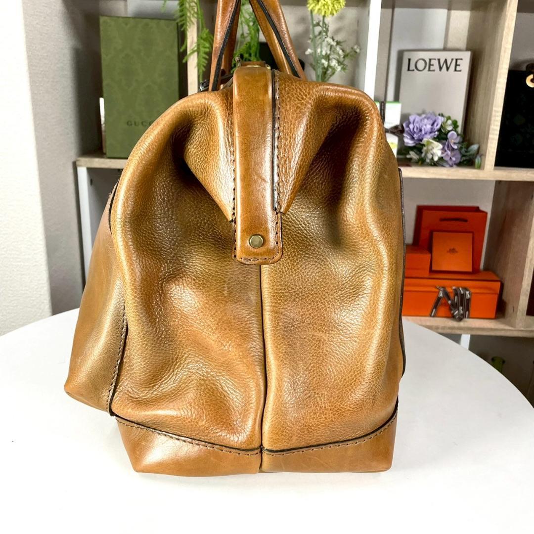 美品 大容量 HERZ ダレス ２WAY ボストンバック