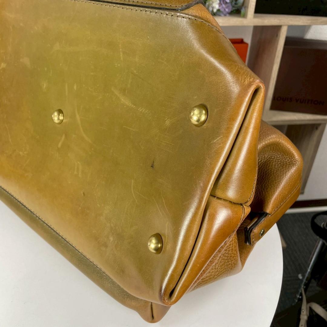 美品 大容量 HERZ ダレス ２WAY ボストンバック