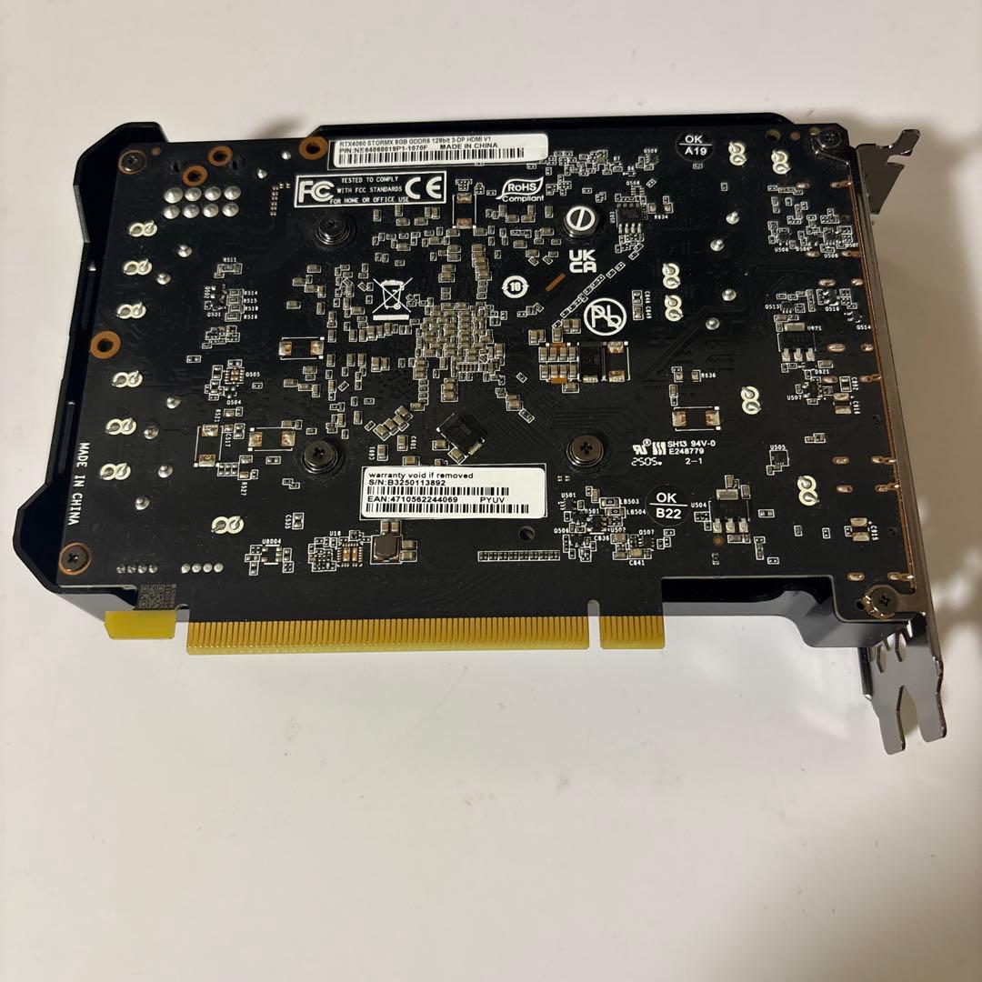 グラフィックボード・グラボ・ビデオカード PALIT RTX4060 STORMX 8GB