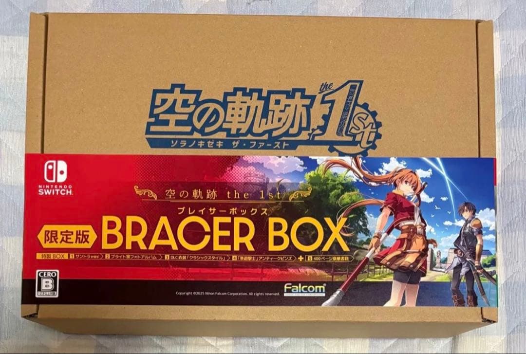 Switch 空の軌跡 the 1st ブレイサーBOX 特典のみ