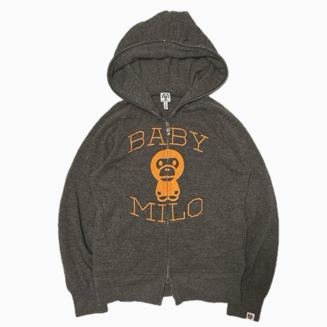 希少　初期 APE アベイシングエイプ マイロ フルジップ　パーカー