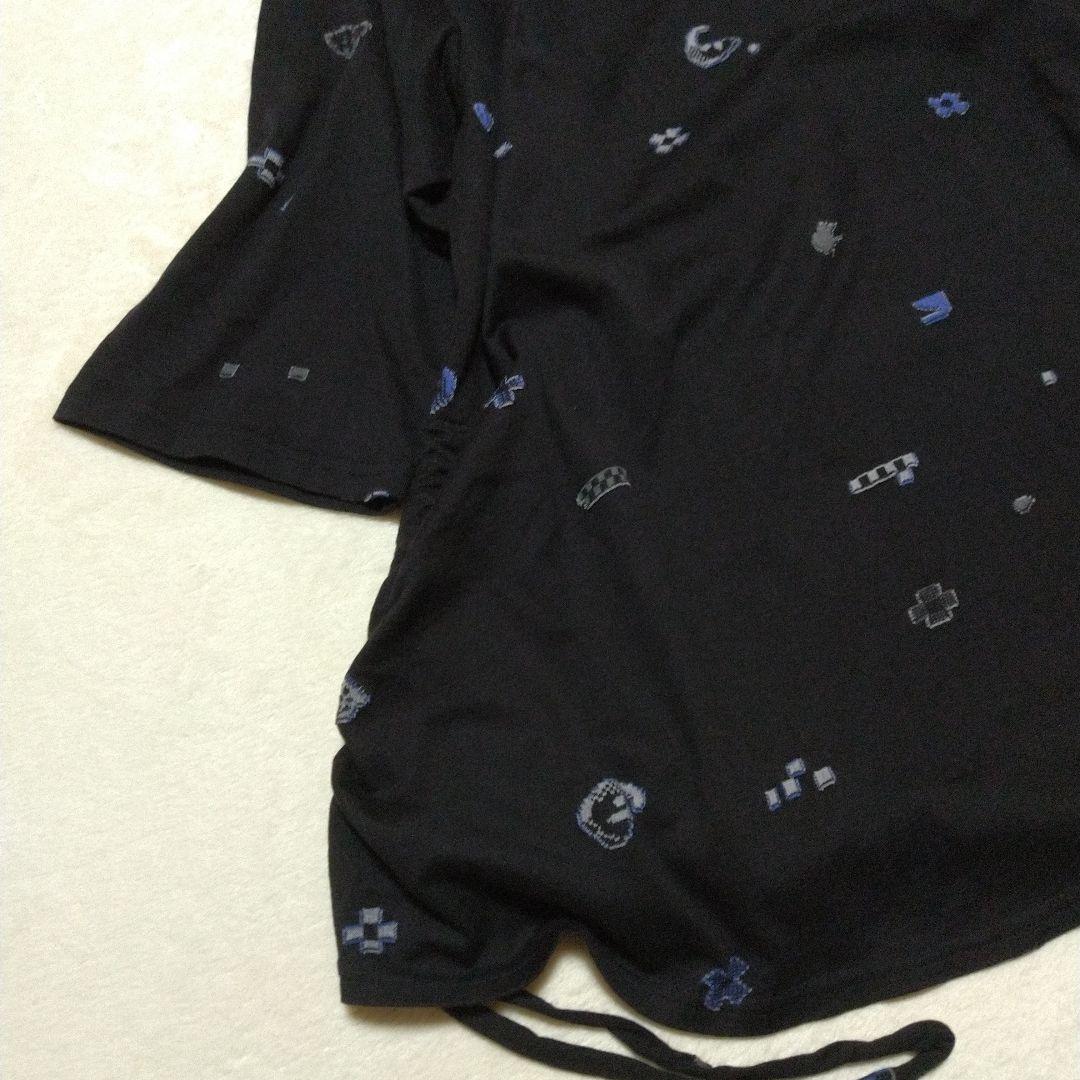 新品同様　慈雨　センソユニコ　チュニック　カットソー　濃紺　黒　L　7分袖