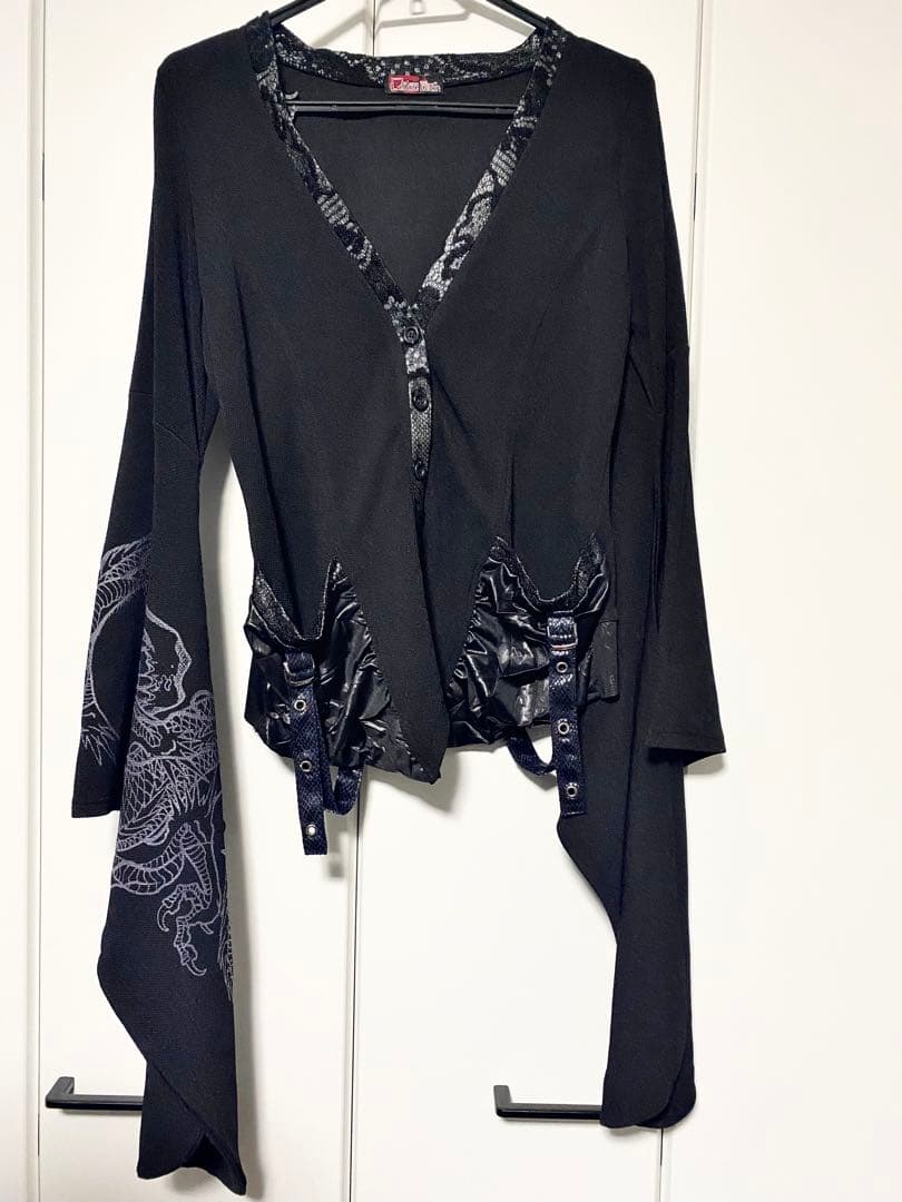 QutieFrash 着物袖カーディガン　キューティーフラッシュ