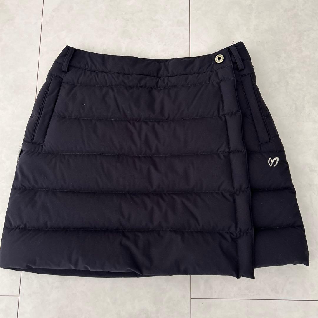 【美品 】マスターバニー★ダウンスカート★紺★サイズ1（M相当）★巻きスカート風