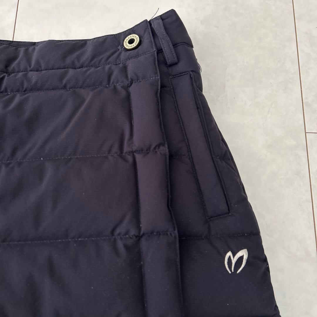 【美品 】マスターバニー★ダウンスカート★紺★サイズ1（M相当）★巻きスカート風