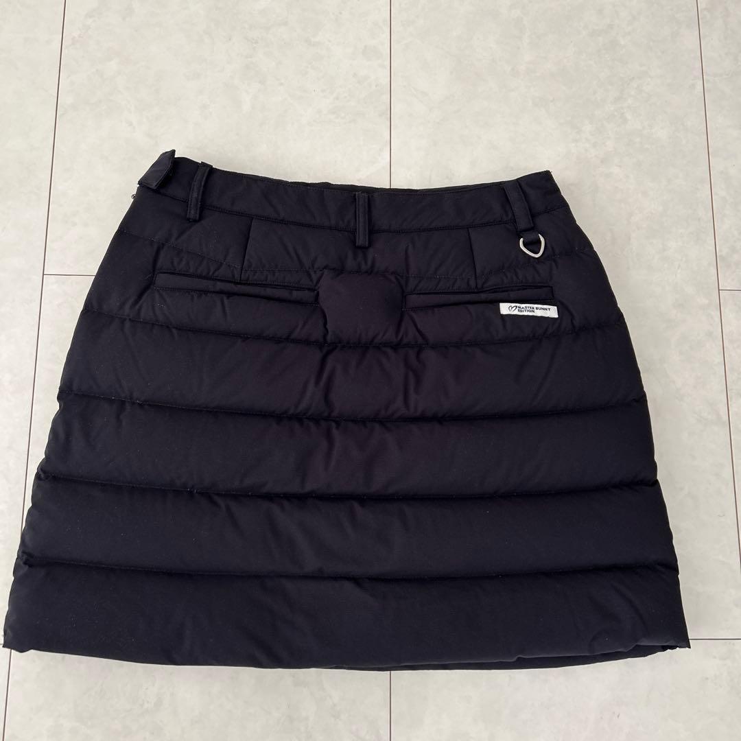 【美品 】マスターバニー★ダウンスカート★紺★サイズ1（M相当）★巻きスカート風