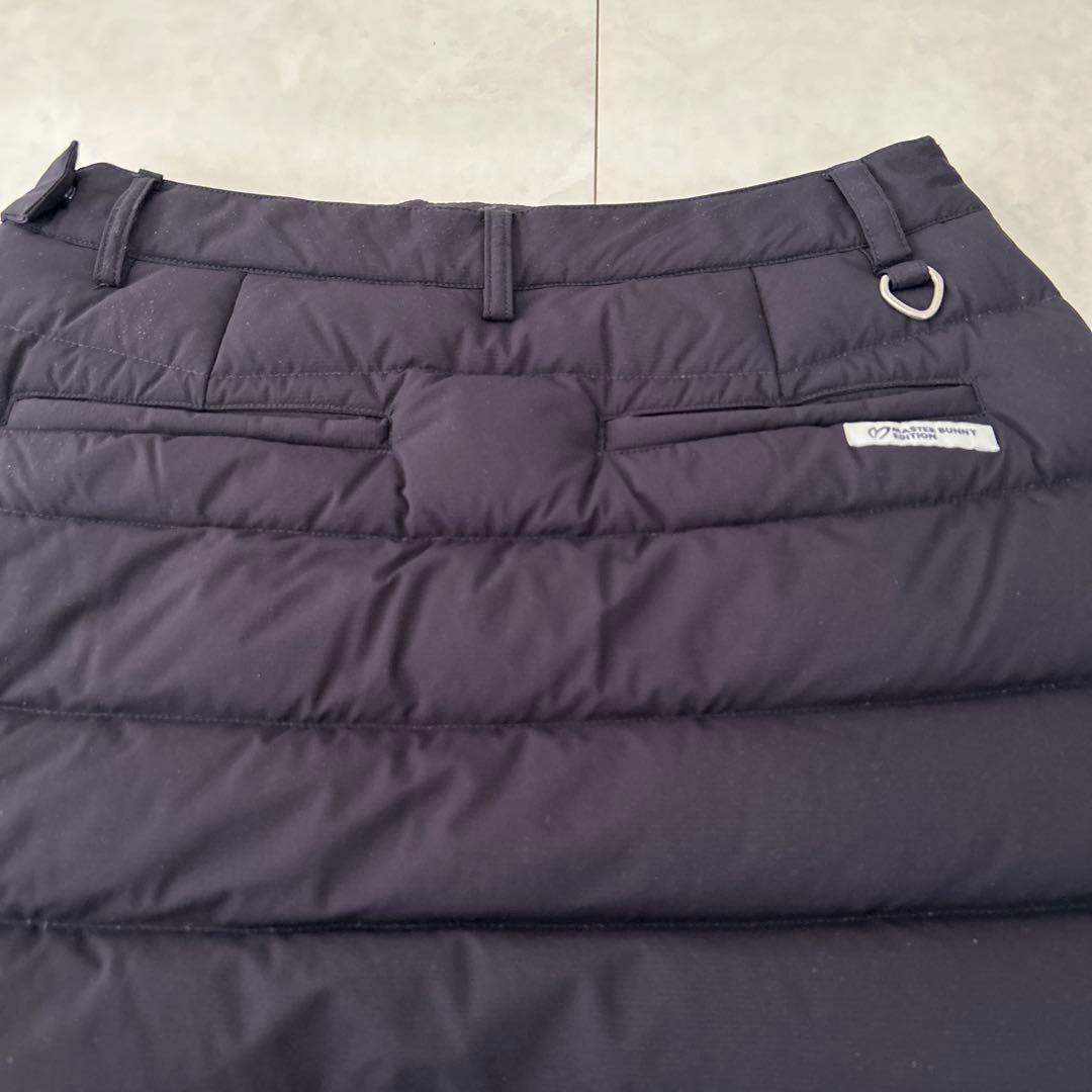 【美品 】マスターバニー★ダウンスカート★紺★サイズ1（M相当）★巻きスカート風