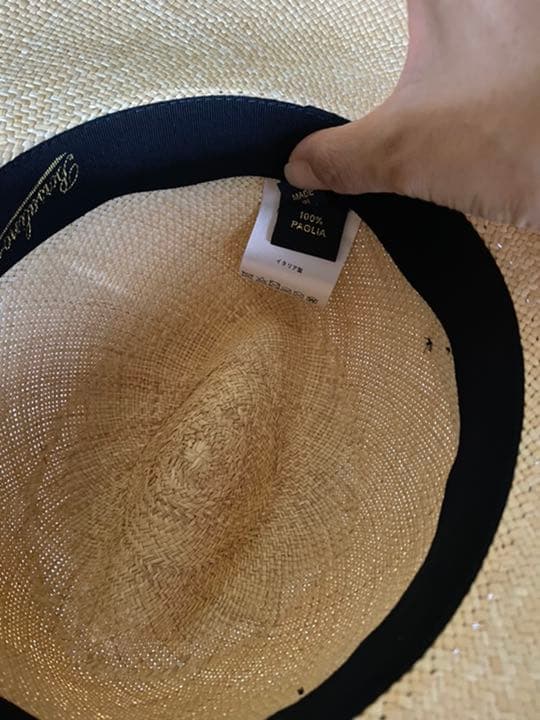ボルサリーノ　CA4LA表参道店にて購入　麦わら帽子 ストローハット