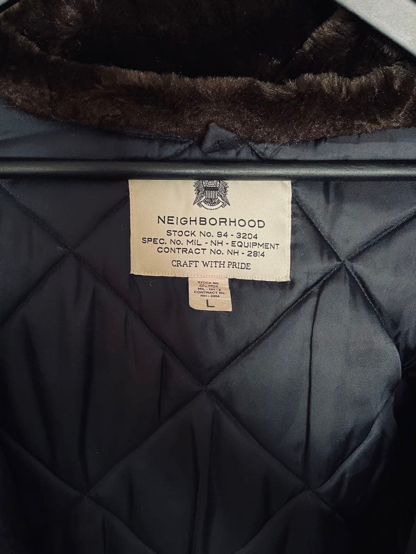 NEIGHBORHOOD ネイバーフッド B-9/C-JACKET ネイビー L