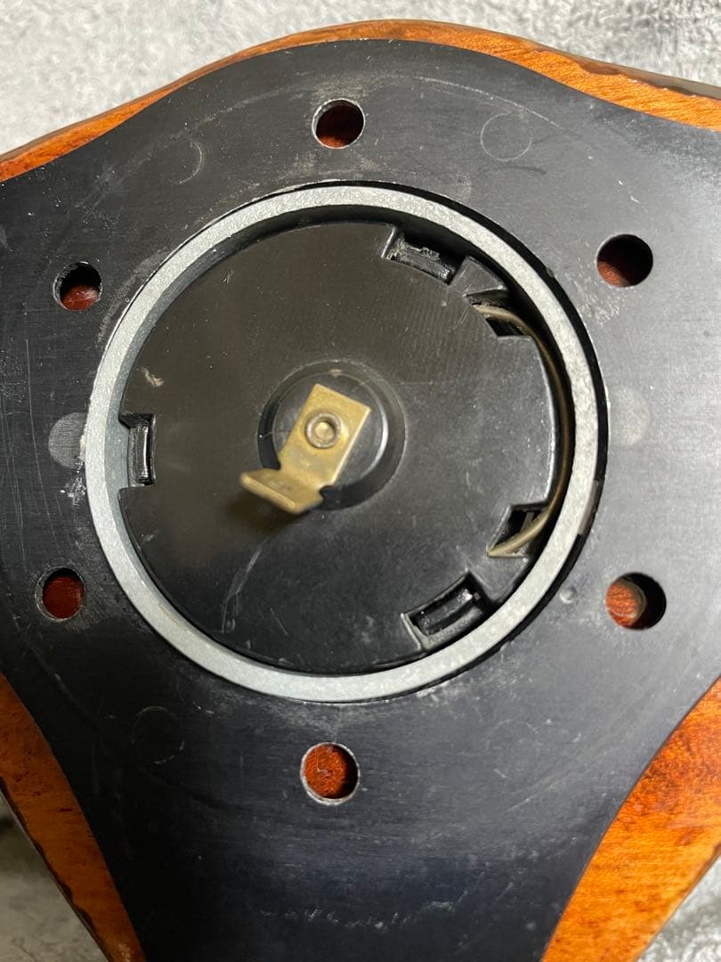 りあ。　ミケロッティ ウッドステアリング