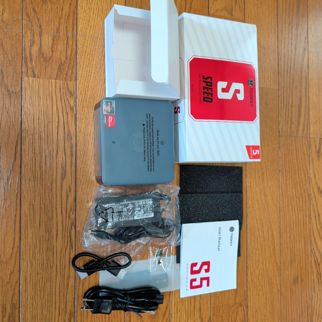 ミニPC Ryzen 7 TRIGKEY Speed S5 Pro