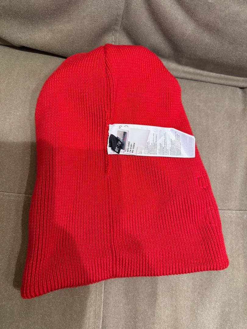   赤 ニット帽 アークティックプログラム男女兼用