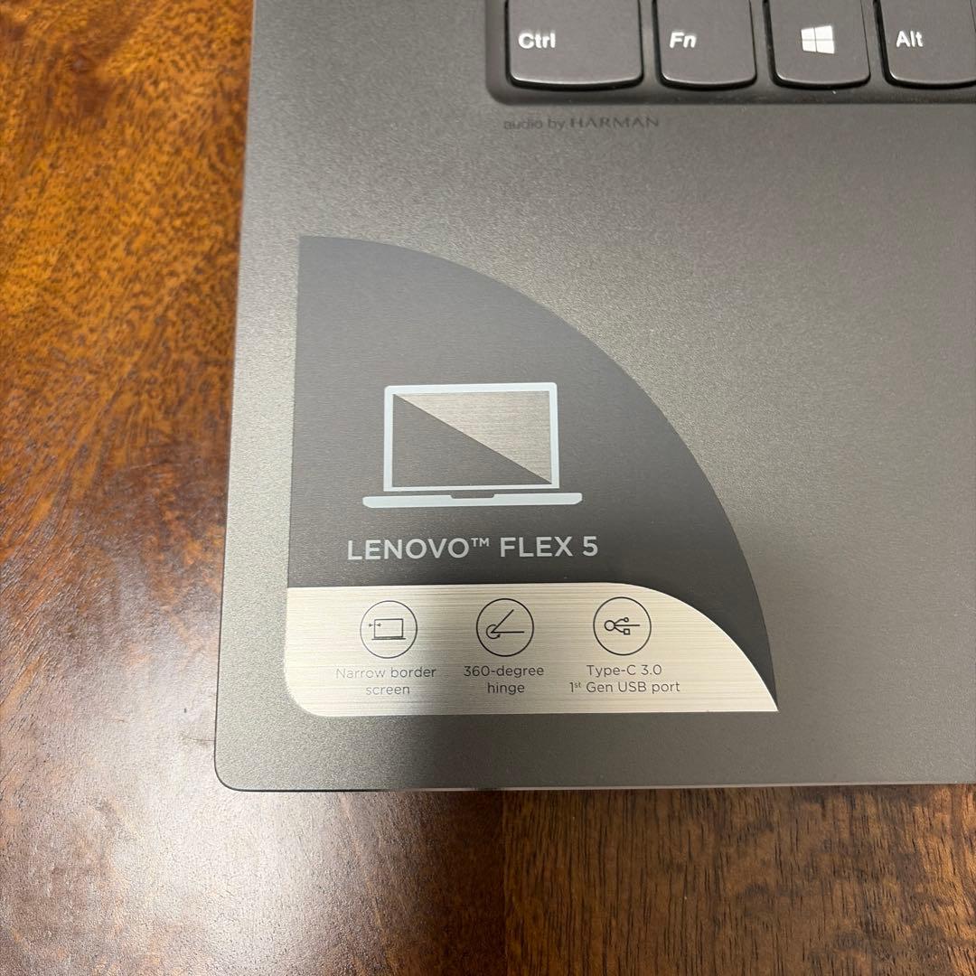【極美品】Lenovo Flex 5 4K大画面 Core i7 高性能モデル