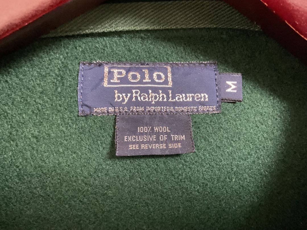 希少！80’sビンテージ ラルフローレン USA製 ウール ダッフルコート