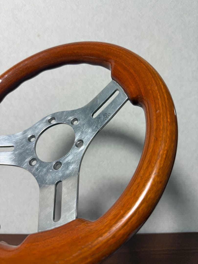 値下げしました　オバ　28パイ　ステアリング　当時物