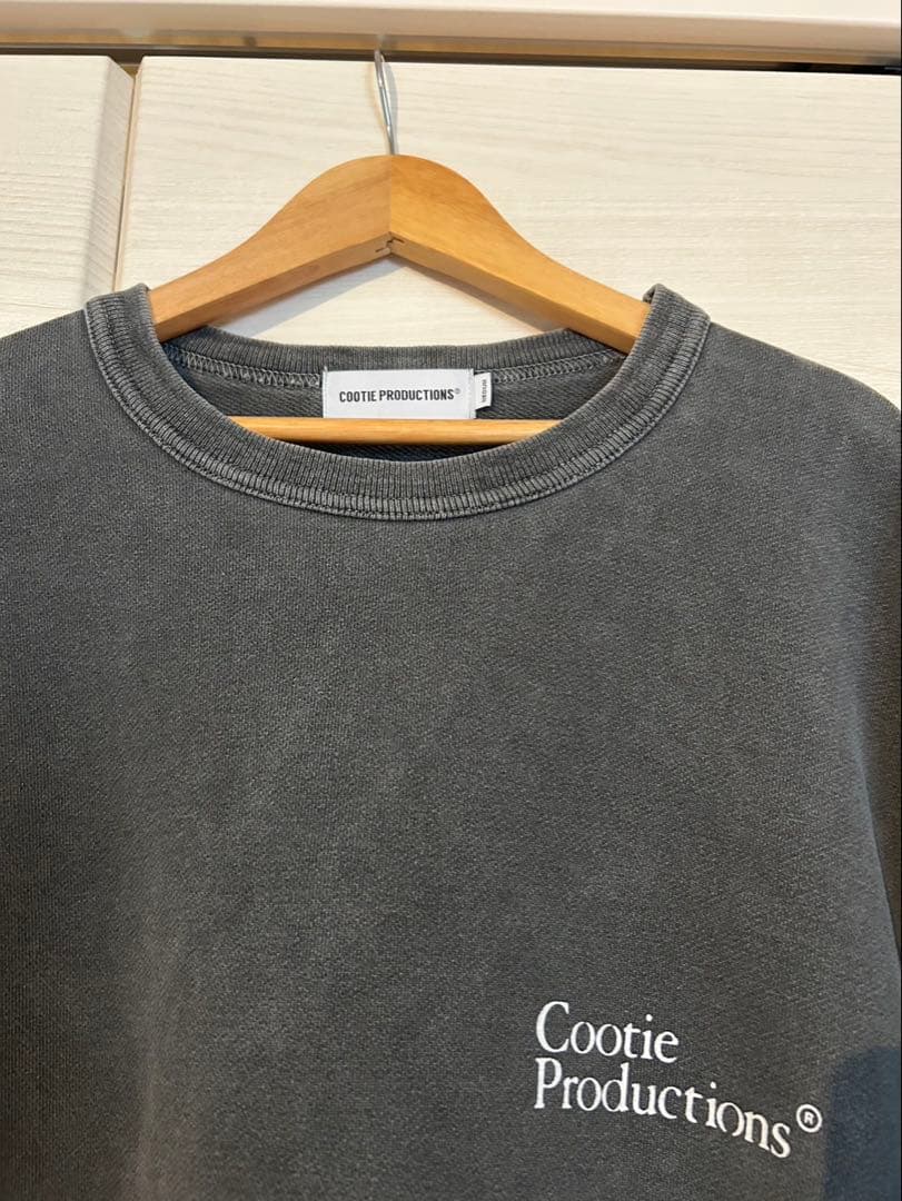 COOTIE PRODUCTIONS ピグメントダイ スウェット