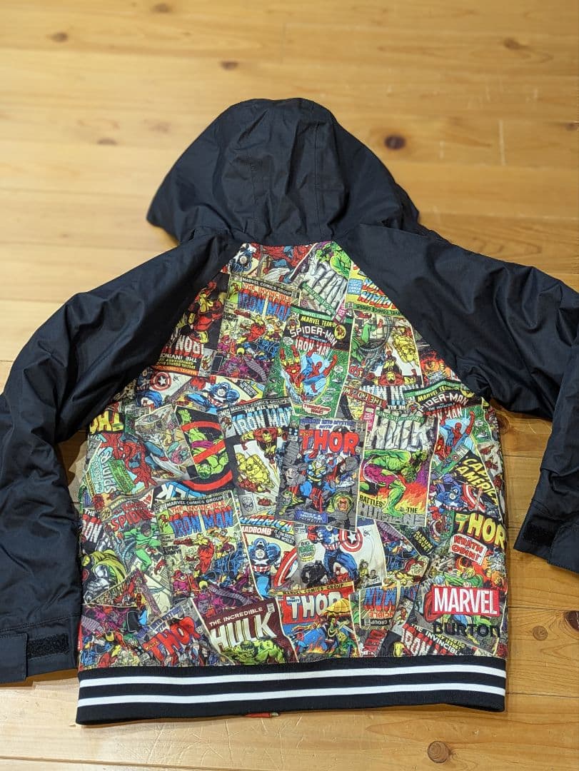 MARVEL　BURTON スノーボードウェアセット＆グローブ